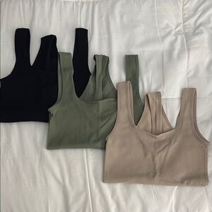 Colsie Ribbed Bodysuit Set of 3